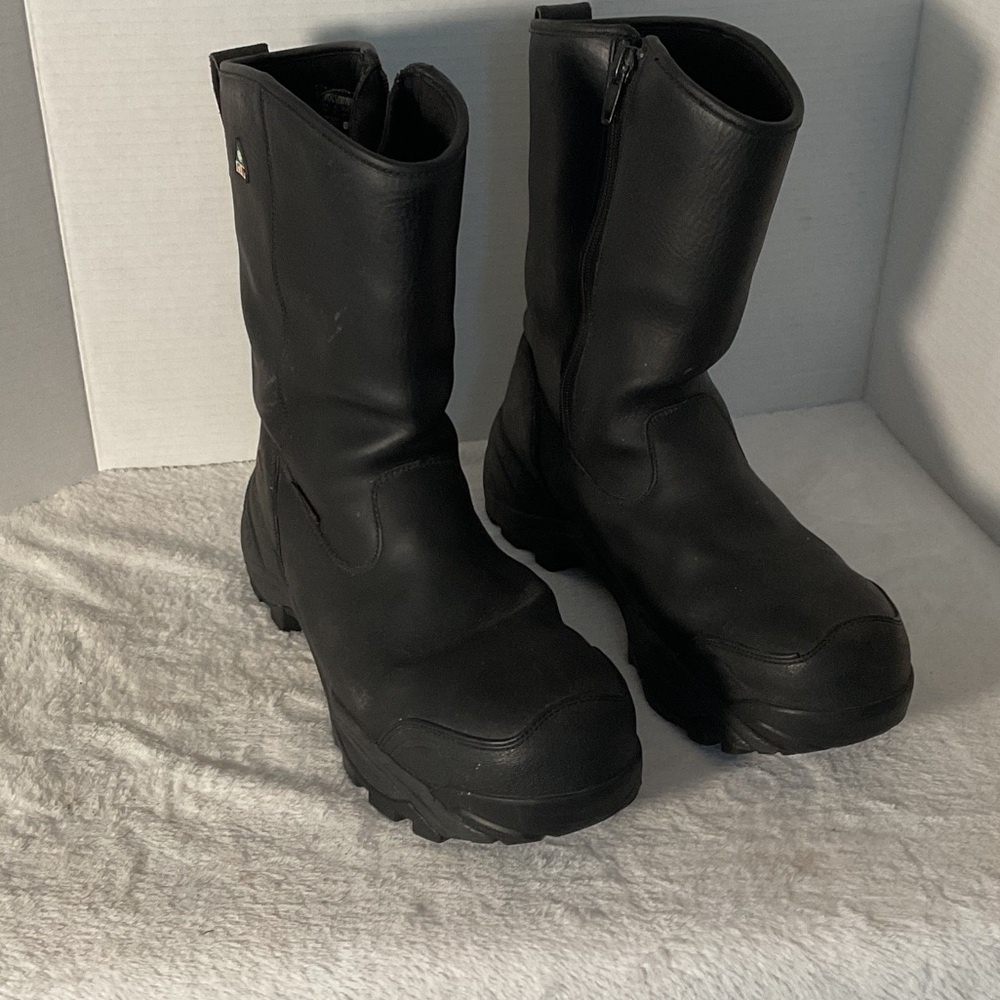 Wolverine Black steel toe Men's leather Boots